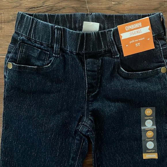 Gymboree Girls Denim Jeggings Size 5T - Picture 3 of 8